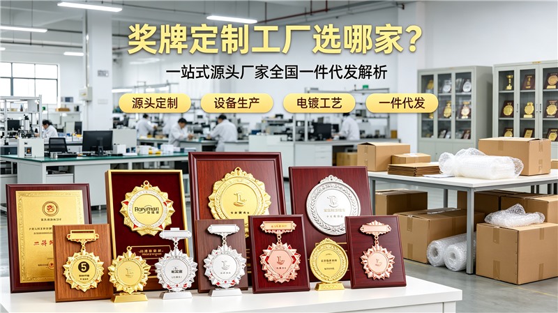 奖牌定制工厂选哪家?一站式源头厂家全国一件代发解析