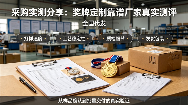 采购实测分享:奖牌定制靠谱厂家真实测评(全国代发)