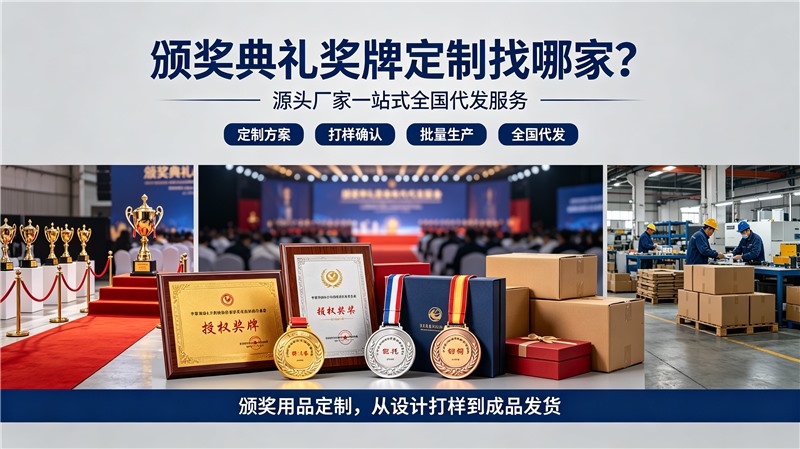 颁奖典礼奖牌定制找哪家?源头厂家一站式全国代发服务