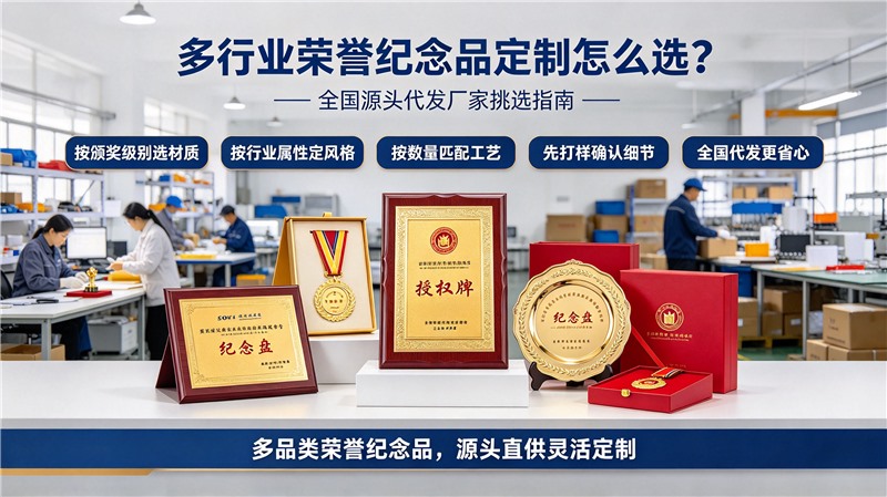 多行业荣誉纪念品定制怎么选?全国源头代发厂家挑选指南