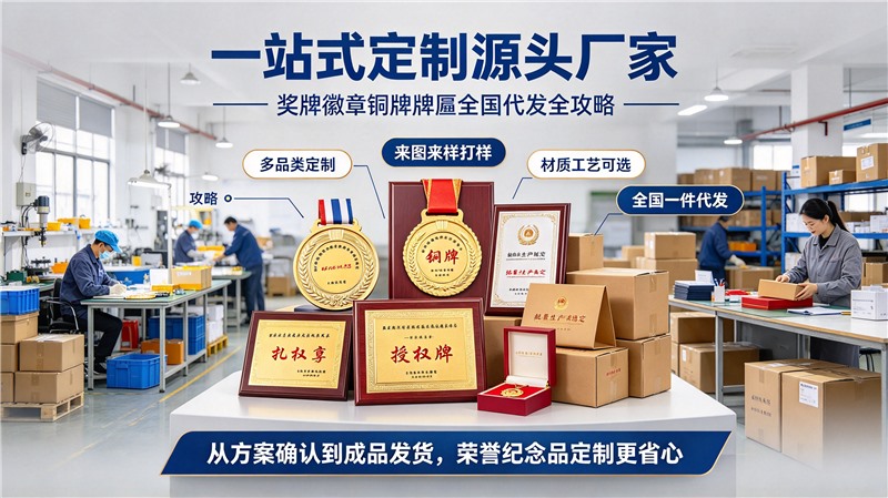 一站式定制源头厂家:奖牌徽章铜牌牌匾全国代发全攻略