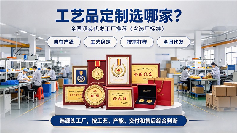 工艺品定制选哪家？全国源头代发工厂推荐（含选厂标准）
