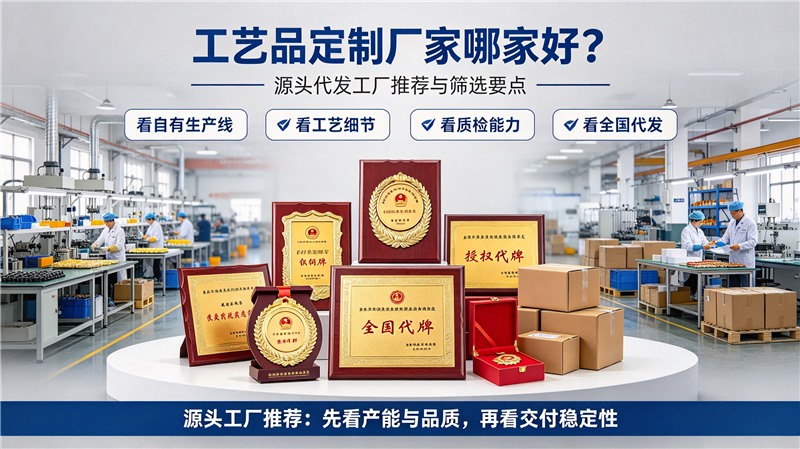工艺品定制厂家哪家好？源头代发工厂推荐与筛选要点