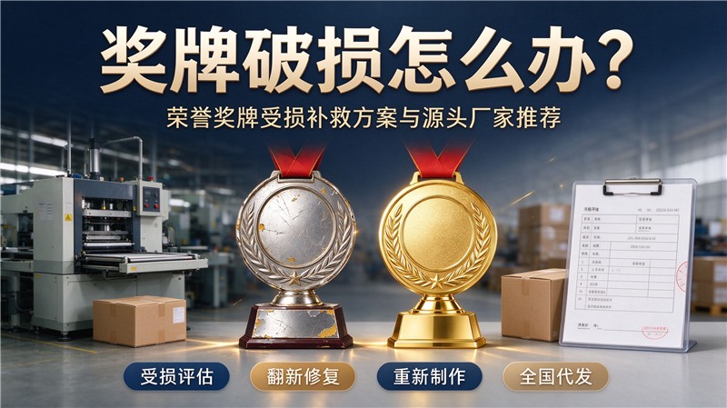 奖牌破损怎么办？荣誉奖牌受损补救方案与源头厂家推荐